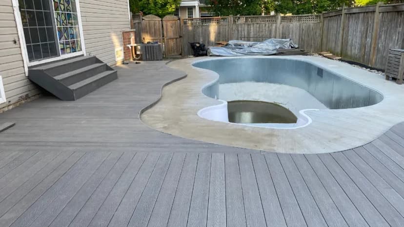 Deck and patio project