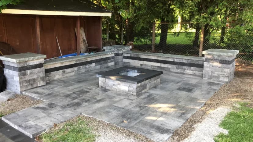 Walkway installation project