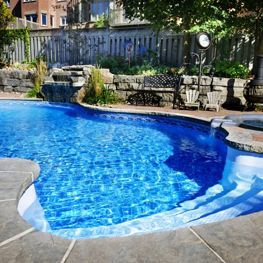 Pool & Waterfalls