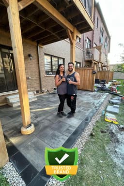 Client collaboration on Modern Backyard Transformation